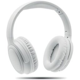 Casque audio pliable ANC de qualité personnalisé - SILENT ABS blanc