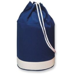 Sac marin publicitaire en coton bicolore YATCH coton bleu
