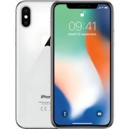 Apple - Iphone X - 64 Go - Reconditionné - Très Bon État - Argent