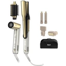 Multi-Styler Shark Glam Lisseur avec 5 embouts dont embout RapidGloss Or HD6051SEU par SharkNinja