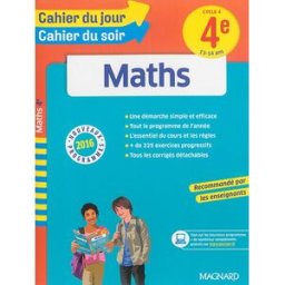 Maths : 4e, cycle 4, 13-14 ans : nouveaux programmes 2016 Annie Le Goff, Françoise Peynaud Magnard