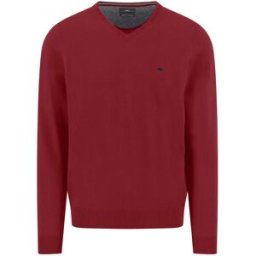Fynch Hatton Pull à Col En V 1514801 Garnet Red 2XL Homme