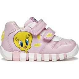 Geox Baskets Sans Lacets Iupidoo Pink EU 25 Fille