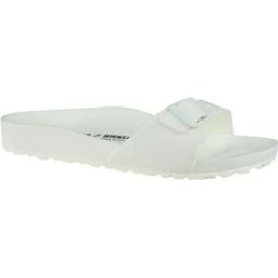 Birkenstock Claquettes Madrid Essentials Narrow White EU 38 Homme,Femme