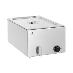 Bain-marie - 600 W - 1 x GN 1/1 - Robinet de vidange
