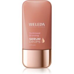 Weleda Serum Drops Sunkissed Bronzing sérum hydratant visage effet bronzage léger 30 ml
