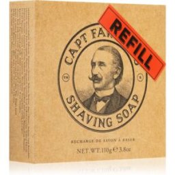 Captain Fawcett Shaving Soap Refill savon de rasage recharge pour homme 110 g