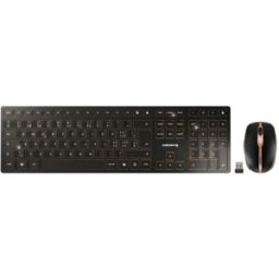 Cherry Clavier Et Souris Sans Fil Dw 9100 Slim Black / Copper One Size unisex