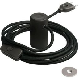 Creative Cables Douille Avec Cordon Magnetico-plug Elegant Black One Size