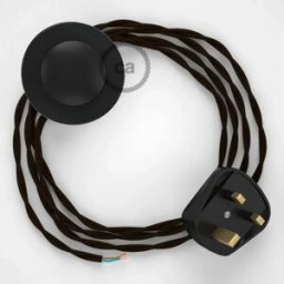 Creative Cables Câble De Lampadaire Tm13 3 M Brown One Size