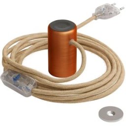 Creative Cables Douille Avec Cordon Magnetico-plug Elegant Satin Copper One Size