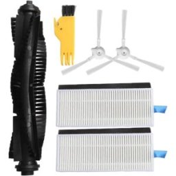 INF Kit de remplacement pour aspirateur robot compatible avec 360 S6 - Brosse principale, Brosses latérales, Filtres HEPA,