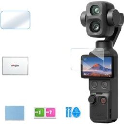 INF Protecteur d'écran en verre trempé AR Pocket4P/4/3 - Pack simple, compatible avec DJI Osmo Pocket 4P/4/3