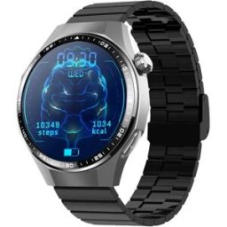 INF Montre connectée F230 compatible avec Bluetooth 5.3, 150+ modes sportifs, écran rond 1.55" IPS, IP67, batterie 380 mAh