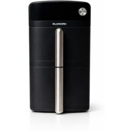 AUCUNE_MARQUE Blunord 10 Liter Double Basket Air Fryer (5l+5l) Dual Zone 6 Programs Touch Display 2 Racks Included Oil-free