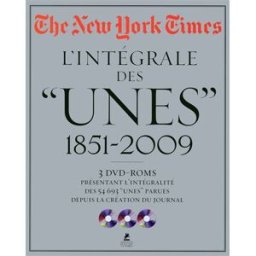 The New York Times : l'intégrale des unes 1851-2009 New York Times (périodique) Place des Victoires