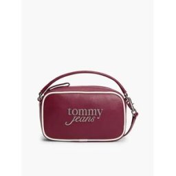 Tommy Jeans Sac Bold Script Camera Rosewood Brown One Size unisex