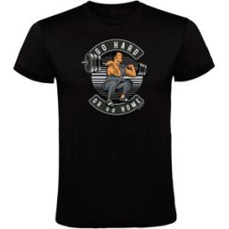 Kruskis T-shirt à Manches Courtes Go Hard Black L