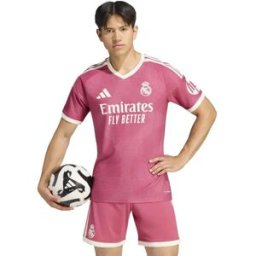 Adidas T-shirt à Manches Courtes Third Real Madrid 26/27 Authentic Jersey Wild Pink 2XL Homme