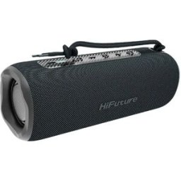 Hifuture Enceinte Bluetooth Alpha Black One Size unisex