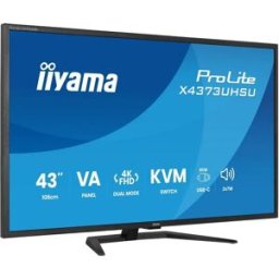 IIYAMA Écran Prolite X4373uhsu-b2 43´´ 4k Va Led Black One Size unisex