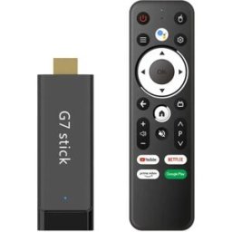 Powertv Lecteur Multimédia G7 Stick S905y4 2gb/16gb Dual Wifi Control Por Voz Android 11-android Tv Black One Size unisex