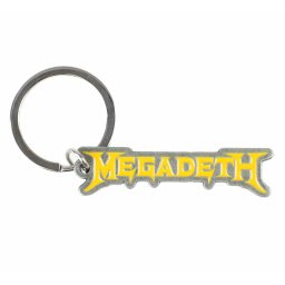 porte-clés (pendentif) MEGADETH - LOGO - RAZAMATAZ - KR177