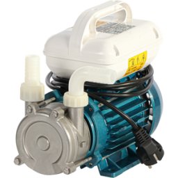 Tellarini Pompe Tellarini ALM 20-SR - Pompe électrique de transfert pour huile en acier inoxydable - Raccord en nylon droits + courbés - Monophasée - 230V - Choisissez vos raccords !