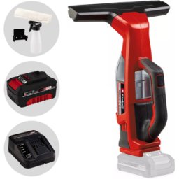 Einhell BRILLIANTO - Nettoyeur de vitres à batterie - aspire résidu humide - 18V/4Ah