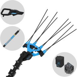 Campagnola Icarus V1 ECO Plug-in - Perche en carbone - 290 cm - Peigne vibreur électrique à batterie - 21.6V 5Ah