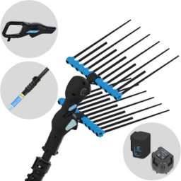 Campagnola Alice STAR ECO Plug-in - Perche en carbone de 150-220 cm - Peigne vibreur électrique - 21.6V 5Ah
