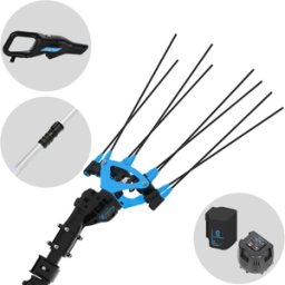 Campagnola Icarus V1 ECO Plug-in - PROM.0140 - Perche en aluminium - 225 - 340 cm - Peigne vibreur électrique à batterie - 21.6V 5Ah