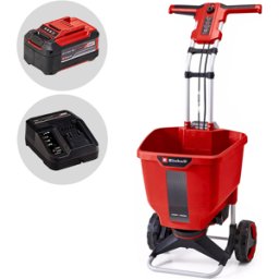 Einhell GE-SR 18/22 Li - Épandeur d'engrais multifonction à batterie - 18 V/5,2 Ah