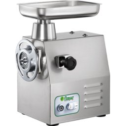 Fimar 22RS - Hachoir à viande électrique - 400 V - 1,5 CV - Groupe de hachage en INOX - Avec inverseur de marche