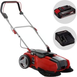 Einhell TE-SW 18/610 Li S - Balayeuse à batterie avec bac de ramassage 18 V - 2,5 Ah