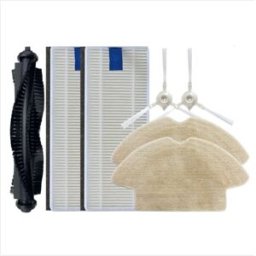 INF Kit d'accessoires compatible avec 360 S6 aspirateur robot - brosse principale, brosses latérales, filtres et chiffons de