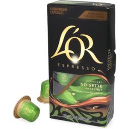 L’OR Espresso Noisette - 10 Capsules de café pour Nespresso® - Espresso - Café Noisette - Compatible Nespresso®