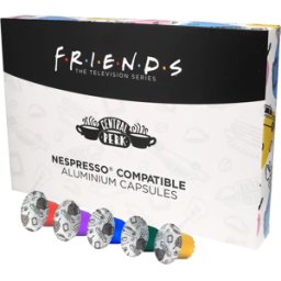 Friends Variety pack - 50 Capsules de café pour Nespresso® - Espresso - Café Caramel - Compatible Nespresso®