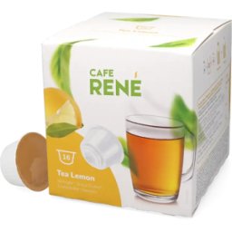 Café René Thé au citron - 16 Capsules de thé pour Dolce Gusto - Compatible Dolce Gusto