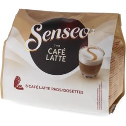 Senseo Café Latte (Tasse simple) - 8 Dosettes de café pour Senseo - Latte