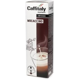 Caffitaly Mocaccino - 10 Capsules de café pour Caffitaly - Cappuccino Mocha - Café Noix de coco