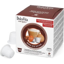 Dolce Vita Biscottino - Speculoos - 10 Capsules de café pour Nespresso® - Café Speculoos - Compatible Nespresso®
