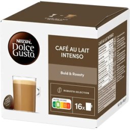 Nescafé® Café au Lait Intenso - 16 Capsules de café pour Dolce Gusto - Café au lait