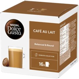 Nescafé® Café au Lait - 16 Capsules de café pour Dolce Gusto - Café au lait