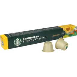 Starbucks® Sunny Day Blend - 10 Capsules de café pour Nespresso® - Lungo - Café Vanille - Compatible Nespresso®