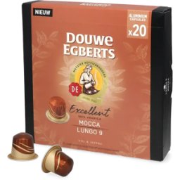 Douwe Egberts Excellent Mocca Lungo - 20 Capsules de café pour Nespresso® - Lungo - Compatible Nespresso®