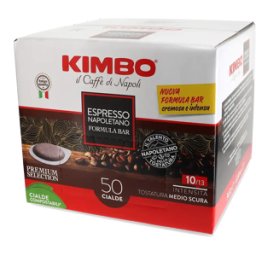 Kimbo Espresso Napoletano - 50 Dosettes de café pour E.S.E. - Espresso - Compatible E.S.E.