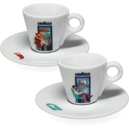 Lavazza Window Collection Set pour Espresso - 2 tasses pour espresso