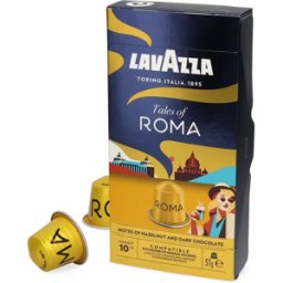 Lavazza Tales of Roma - 10 Capsules de café pour Nespresso® - Café noir - Compatible Nespresso®