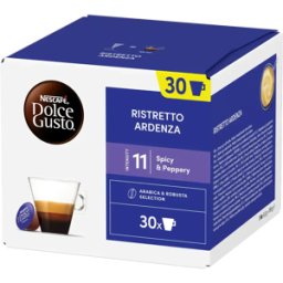 Nescafé® Ristretto Ardenza - 30 Capsules de café pour Dolce Gusto - Ristretto - Café Noisette